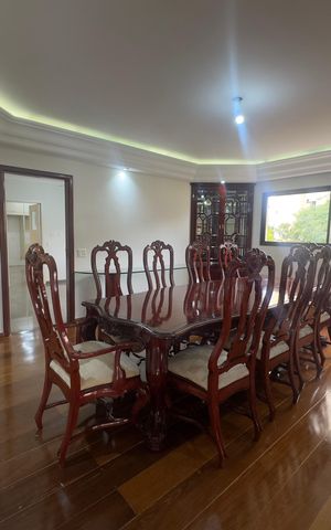 Apartamento para alugar com 424m², 5 quartos e 4 vagas Apartamento para alugar com 424m², 5 quartos e 4 vagasSala de Jantar