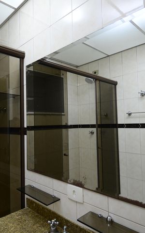 Apartamento para alugar com 100m², 3 quartos e 2 vagasBanheiro Social