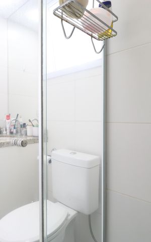 Apartamento à venda com 48m², 1 quarto e 1 vagaBanheiro social
