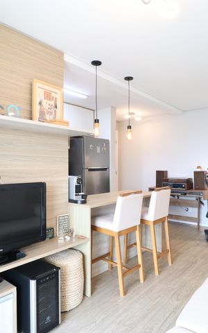 Apartamento à venda com 48m², 1 quarto e 1 vagaSala