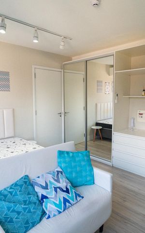 Studio à venda com 35m², 1 quarto e sem vaga Studio à venda com 35m², 1 quarto e sem vagaStudio