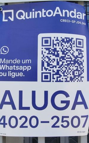 Apartamento para alugar com 72m², 1 quarto e sem vaga Apartamento para alugar com 72m², 1 quarto e sem vagaPlaca