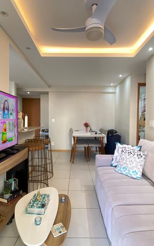 Apartamento à venda com 44m², 1 quarto e 1 vaga Apartamento à venda com 44m², 1 quarto e 1 vagaSala