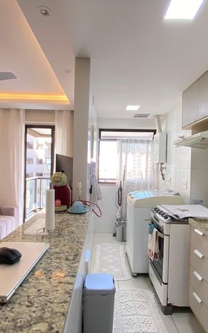 Apartamento à venda com 44m², 1 quarto e 1 vaga Apartamento à venda com 44m², 1 quarto e 1 vagaCozinha