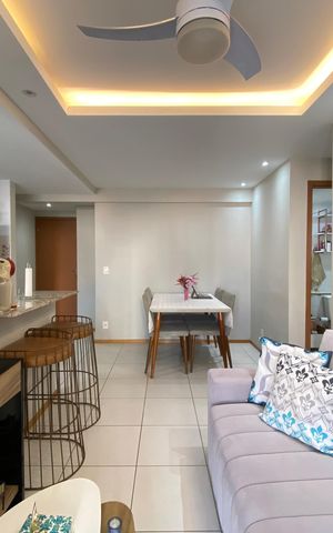 Apartamento à venda com 44m², 1 quarto e 1 vaga Apartamento à venda com 44m², 1 quarto e 1 vagaSala