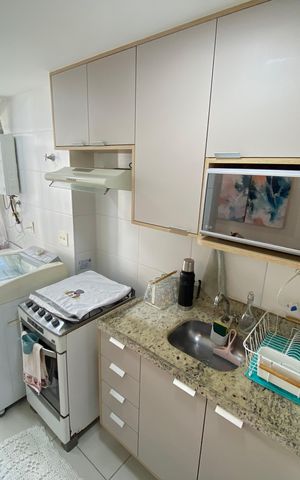 Apartamento à venda com 44m², 1 quarto e 1 vaga Apartamento à venda com 44m², 1 quarto e 1 vagaCozinha