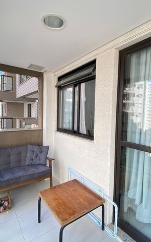 Apartamento à venda com 44m², 1 quarto e 1 vaga Apartamento à venda com 44m², 1 quarto e 1 vagaVaranda da Sala