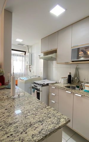 Apartamento à venda com 44m², 1 quarto e 1 vaga Apartamento à venda com 44m², 1 quarto e 1 vagaCozinha