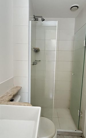 Apartamento para alugar com 52m², 2 quartos e 1 vagaBanheiro Social