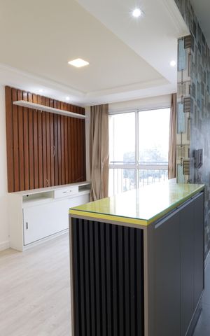 Apartamento à venda com 49m², 2 quartos e 1 vagaSala