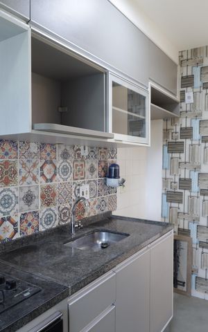 Apartamento à venda com 49m², 2 quartos e 1 vagaCozinha