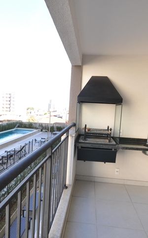 Apartamento para alugar com 60m², 2 quartos e 1 vagaSacada da Sala