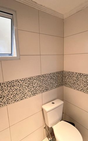 Casa de condomínio para alugar com 89m², 2 quartos e 1 vaga Casa de condomínio para alugar com 89m², 2 quartos e 1 vagaBanheiro 1