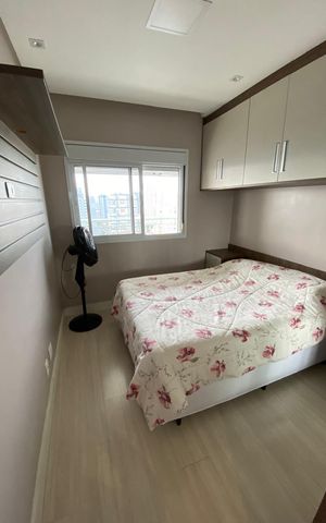 Apartamento à venda com 49m², 1 quarto e 1 vaga