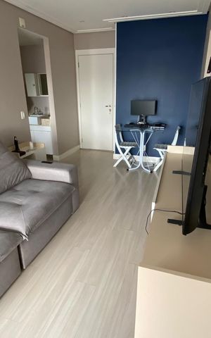 Apartamento à venda com 49m², 1 quarto e 1 vaga