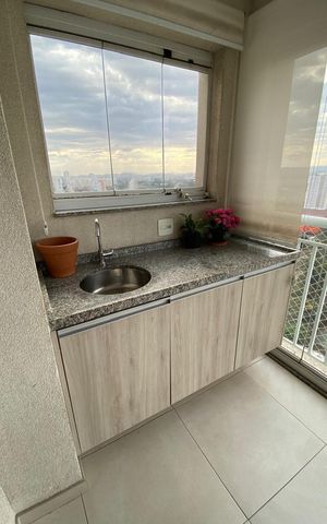 Apartamento à venda com 49m², 1 quarto e 1 vaga