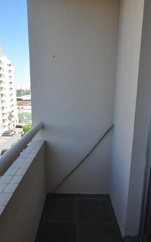 Apartamento à venda com 58m², 2 quartos e 1 vagaSacada da Sala