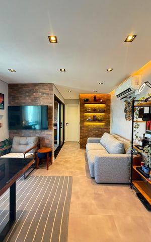 Apartamento à venda com 43m², 2 quartos e 1 vaga Apartamento à venda com 43m², 2 quartos e 1 vagaSala