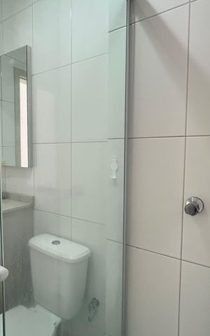 Apartamento para alugar com 119m², 3 quartos e 2 vagas Apartamento para alugar com 119m², 3 quartos e 2 vagasBanheiro social