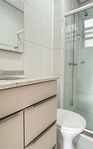 Apartamento para alugar com 119m², 3 quartos e 2 vagas Apartamento para alugar com 119m², 3 quartos e 2 vagasBanheiro social
