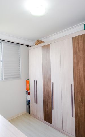 Apartamento à venda com 45m², 2 quartos e 1 vagaQuarto 2