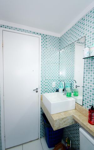 Apartamento à venda com 45m², 2 quartos e 1 vagaBanheiro