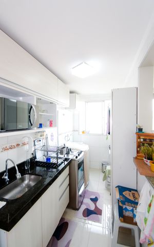 Apartamento à venda com 45m², 2 quartos e 1 vagaCozinha