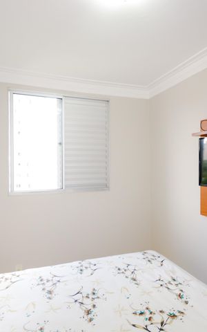 Apartamento à venda com 45m², 2 quartos e 1 vagaQuarto 1