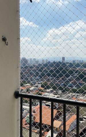 Apartamento à venda com 51m², 2 quartos e 1 vaga Apartamento à venda com 51m², 2 quartos e 1 vagaVaranda da Sala/cozinha