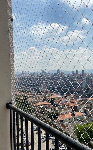 Apartamento à venda com 51m², 2 quartos e 1 vaga Apartamento à venda com 51m², 2 quartos e 1 vagaVaranda da Sala/cozinha