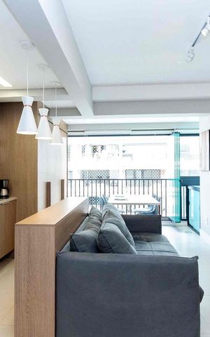 Apartamento à venda com 46m², 1 quarto e 1 vaga Apartamento à venda com 46m², 1 quarto e 1 vagaSala