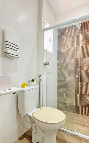 Apartamento para alugar com 45m², 1 quarto e sem vaga Apartamento para alugar com 45m², 1 quarto e sem vagaBanheiro