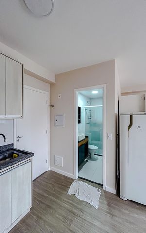 Apartamento à venda com 27m², 1 quarto e 1 vagaStudio