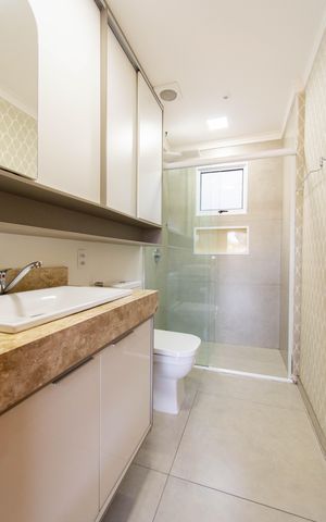 Casa para alugar com 112m², 2 quartos e 4 vagas Casa para alugar com 112m², 2 quartos e 4 vagasBanheiro
