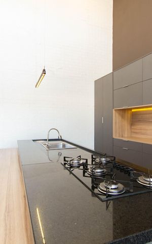 Casa para alugar com 112m², 2 quartos e 4 vagas Casa para alugar com 112m², 2 quartos e 4 vagasCozinha