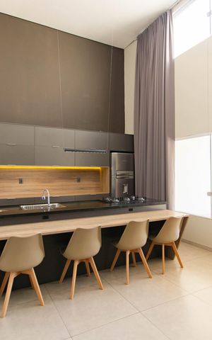 Casa para alugar com 112m², 2 quartos e 4 vagas Casa para alugar com 112m², 2 quartos e 4 vagasSala