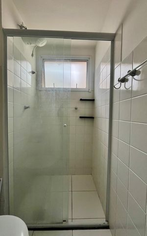 Apartamento à venda com 55m², 2 quartos e 1 vaga Apartamento à venda com 55m², 2 quartos e 1 vagaBanheiro