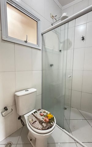 Apartamento à venda com 48m², 2 quartos e 1 vaga Apartamento à venda com 48m², 2 quartos e 1 vagaBanheiro da Suíte