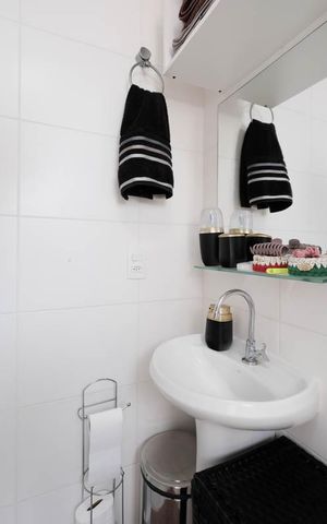 Apartamento à venda com 40m², 2 quartos e 1 vagaBanheiro social