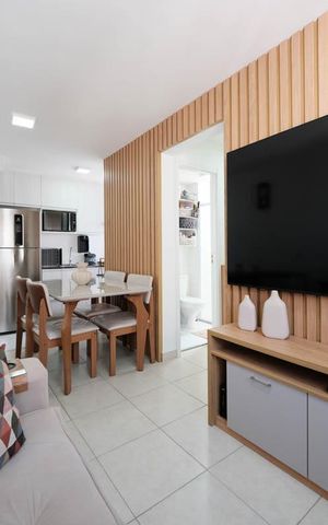 Apartamento à venda com 40m², 2 quartos e 1 vagaSala/Cozinha