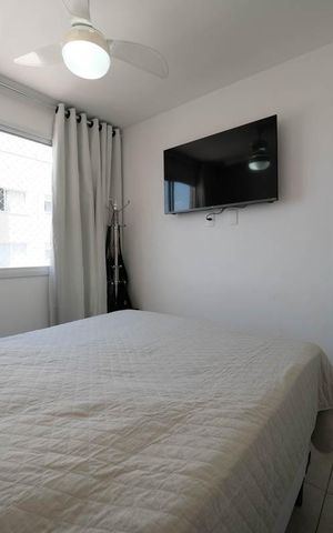 Apartamento à venda com 40m², 2 quartos e 1 vagaQuarto 2