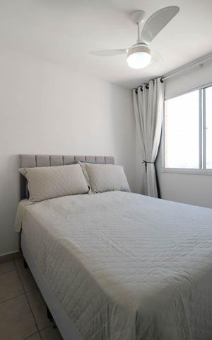 Apartamento à venda com 40m², 2 quartos e 1 vagaQuarto 2