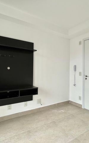 Studio para alugar com 28m², 1 quarto e sem vaga Studio para alugar com 28m², 1 quarto e sem vagaSala