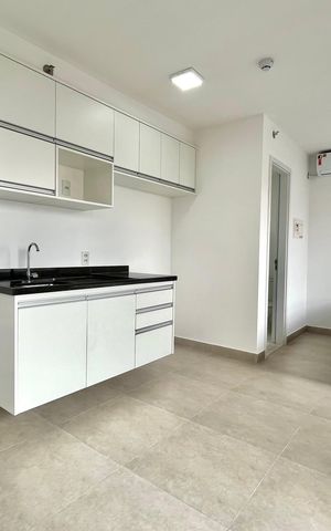 Studio para alugar com 28m², 1 quarto e sem vaga Studio para alugar com 28m², 1 quarto e sem vagaSala