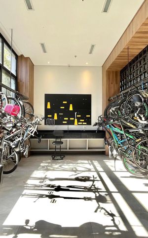 Studio para alugar com 28m², 1 quarto e sem vaga Studio para alugar com 28m², 1 quarto e sem vagaÁrea comum - Bicicletário