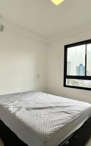 Studio para alugar com 28m², 1 quarto e sem vaga Studio para alugar com 28m², 1 quarto e sem vagaQuarto