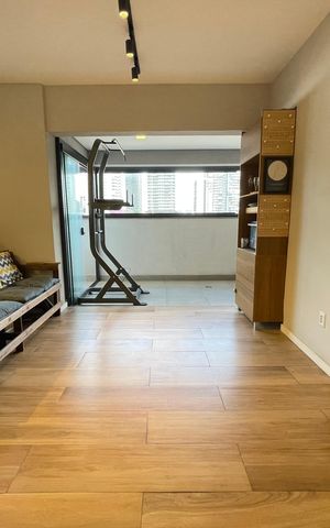 Apartamento à venda com 77m², 1 quarto e 1 vaga Apartamento à venda com 77m², 1 quarto e 1 vagaSala