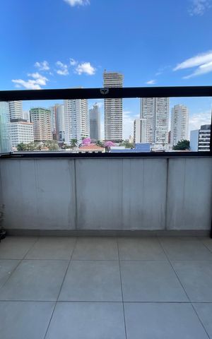 Apartamento à venda com 77m², 1 quarto e 1 vaga Apartamento à venda com 77m², 1 quarto e 1 vagaVaranda da Sala