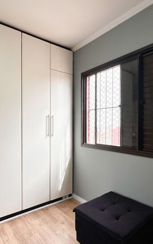 Apartamento à venda com 84m², 3 quartos e 2 vagas Apartamento à venda com 84m², 3 quartos e 2 vagasQuarto