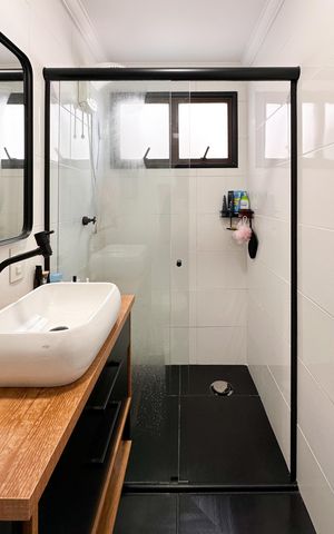Apartamento à venda com 84m², 3 quartos e 2 vagas Apartamento à venda com 84m², 3 quartos e 2 vagasBanheiro da Suíte